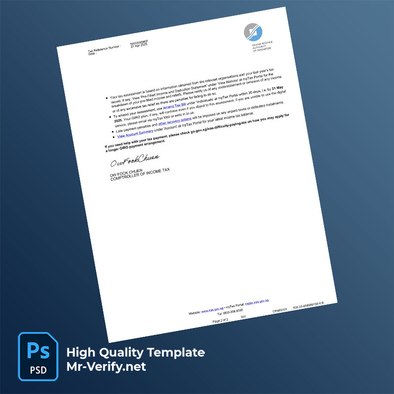Singapore-Inland-Revenue-Authority-of-Singapore-Editable-Income-Tax-Notice-of-Assessment-Template-in-Word-and-PDF-formats-page-2-mrverify Singapore Inland Revenue Authority of Singapore Editable Income Tax Notice of Assessment Template in Word and PDF formats - Image 2