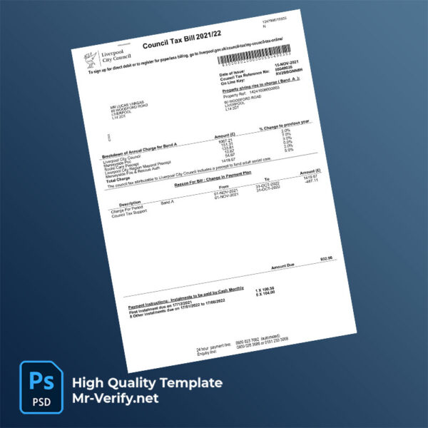 UK-Liverpool-City-Council-Editable-Council-Tax-Bill-Template-in-Word-and-PDF-formats-mrverify UK Liverpool City Council Editable Council Tax Bill Template in Word and PDF formats