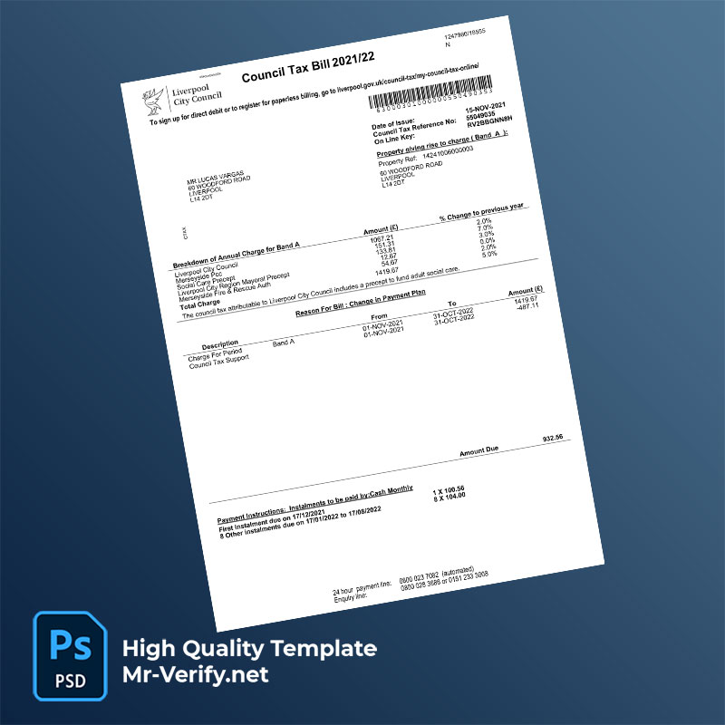 UK-Liverpool-City-Council-Editable-Council-Tax-Bill-Template-in-Word-and-PDF-formats-mrverify UK Liverpool City Council Editable Council Tax Bill Template in Word and PDF formats