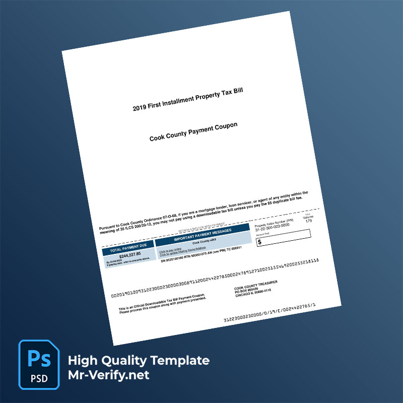 USA-Illinois-Cook-County-Treasurer-Editable-Property-Tax-Bill-Template-in-Word-and-PDF-formats-page-2-mrverify USA Illinois Cook County Treasurer Editable Property Tax Bill Template in Word and PDF formats
