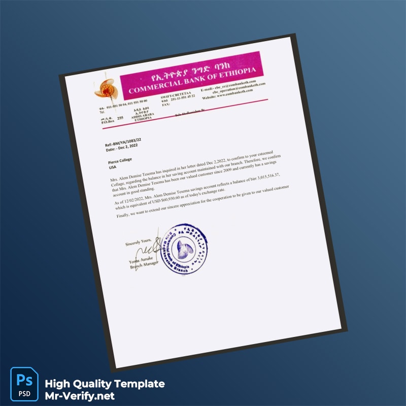 USA Combank Bank Statement Template in Word and PDF formats USA Combank Bank Statement Template in Word and PDF formats