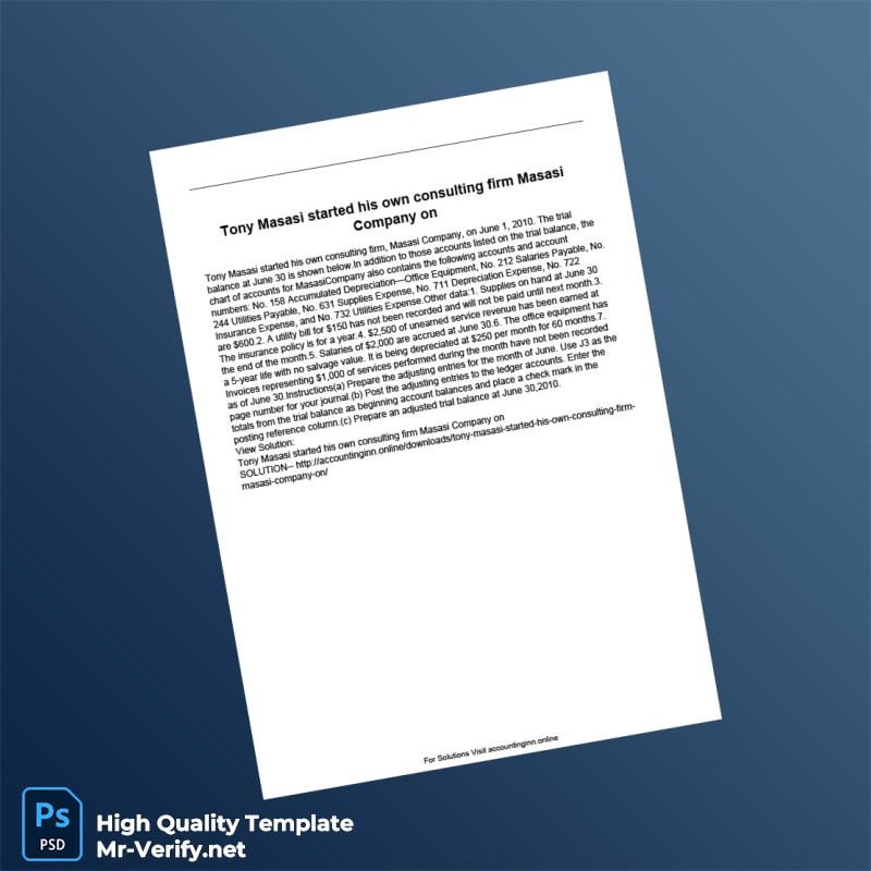 USA Editable Consulting Firm Document Template in Word and PDF formats USA Editable Consulting Firm Document Template in Word and PDF formats