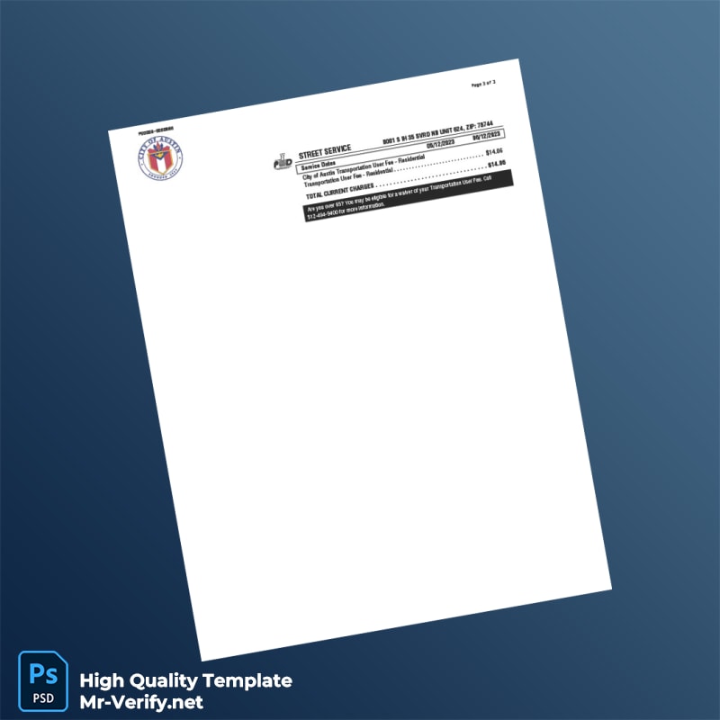 USA Electricity Provider Editable Utility Bill Template in Word and PDF formats page 3 USA Electricity Provider Editable Utility Bill Template in Word and PDF formats page 3