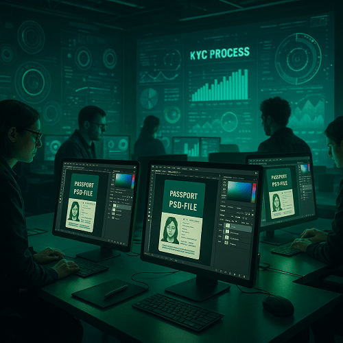 Master Passport PSD File Editing for Design & Online KYC