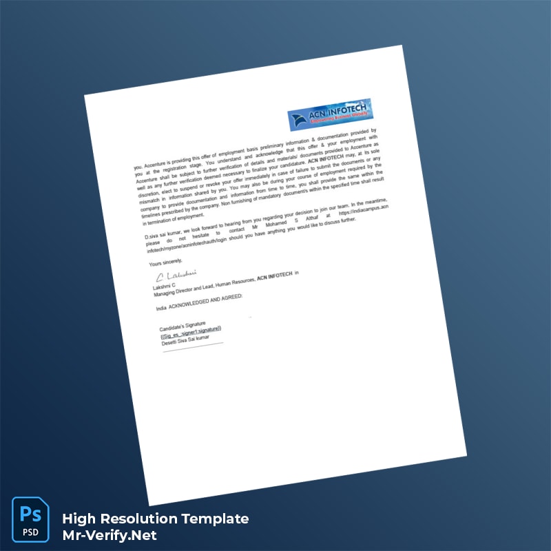 Acn%20Infotech%20Employment%20Verification%20Letter%20Template%20in%20Word%20and%20PDF%20formats-page4 Editable Acn Infotech Employment Verification Letter Template in Word and PDF formats page 4 Preview - Mac Doc