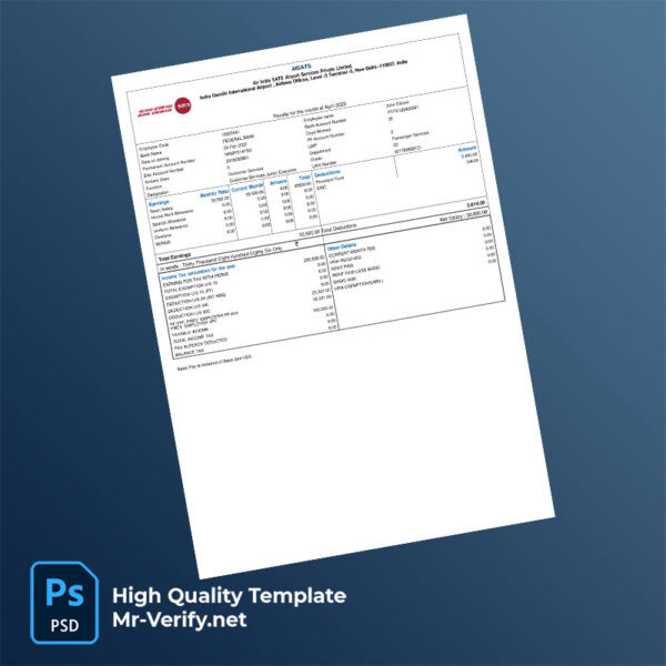Air-India-SATS-Airport-Services-Private-Limited-payslip-word-and-pdf-template-mrverify Air India SATS Airport Services Private Limited payslip word and pdf template
