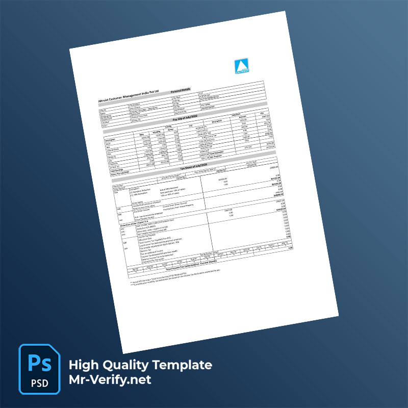 Altruist-Customer-Management-India-Pvt-Ltd-payslip-word-and-pdf-template-mrverify Altruist Customer Management India Pvt Ltd payslip word and pdf template