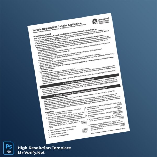 Australia%20Queensland%20Vehicle%20Registration%20Transfer%20Application%20Template%20in%20Word%20and%20PDF%20formats Editable Australia Queensland Vehicle Registration Transfer Application Word and Pdf Template Preview - Mac Doc