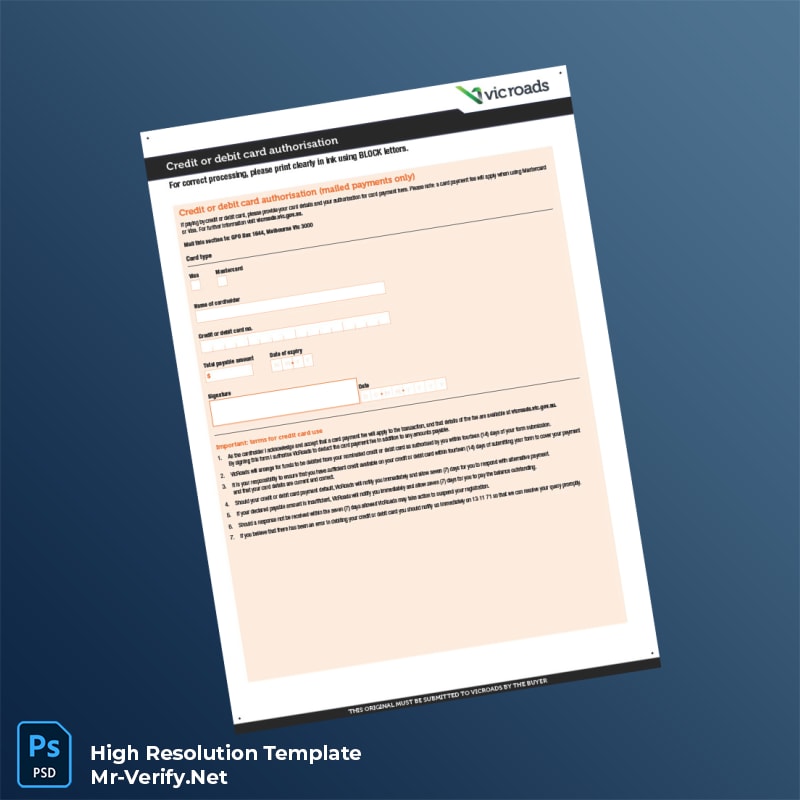 Australia%20VicRoads%20Vehicle%20Registration%20Transfer%20Application%20Template%20in%20Word%20and%20PDF%20formats-page6 Editable Australia VicRoads Vehicle Registration Transfer Application Template in Word and PDF formats page 6 Preview - Mac Doc