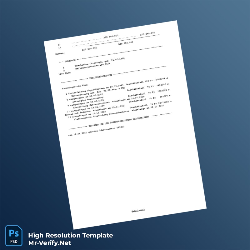 Austria%20Firmenbuch%20Registration%20Certificate%20Template%20in%20Word%20and%20PDF%20formats-page2 Editable Austria Firmenbuch Registration Certificate Template in Word and PDF formats page 2 Preview - Mac Doc