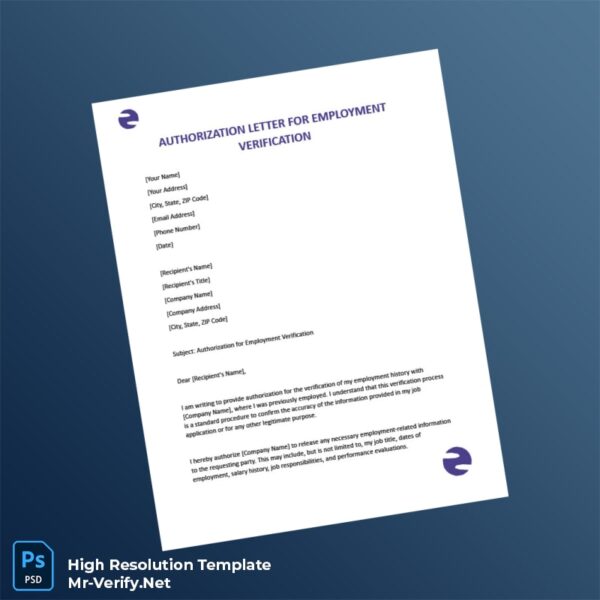 Authorization%20Letter%20for%20Employment%20Verification%20Template%20in%20Word%20and%20PDF%20formats Editable Authorization Letter for Employment Verification Word and Pdf Template Preview - Mac Doc