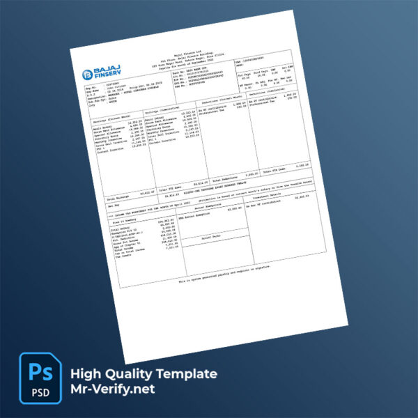 Bajaj-Finance-Ltd-payslip-word-and-pdf-template-mrverify Bajaj Finance Ltd payslip word and pdf template
