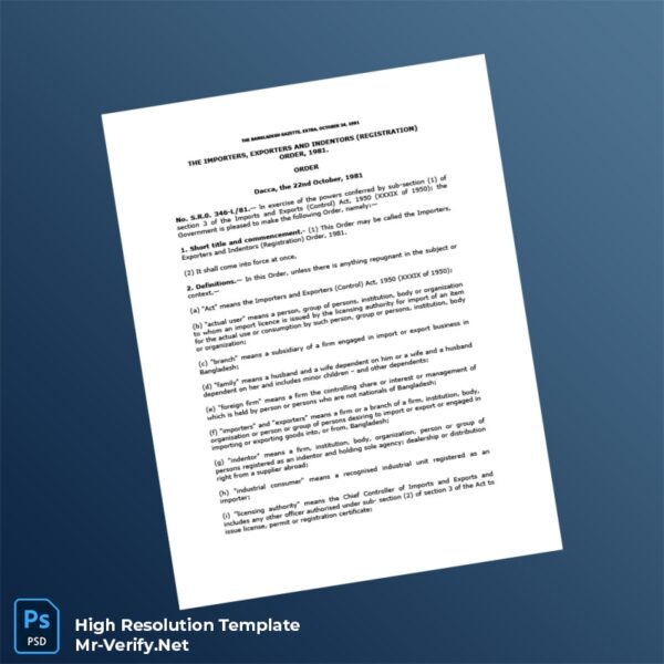 Bangladesh%20Chief%20Controller%20Registration%20Certificate%20Template%20in%20Word%20and%20PDF%20formats Editable Bangladesh Chief Controller Registration Certificate Word and Pdf Template Preview - Mac Doc