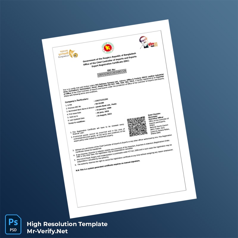 Bangladesh%20Government%20Export%20Registration%20Certificate%20Template%20in%20Word%20and%20PDF%20formats Editable Bangladesh Government Export Registration Certificate Word and Pdf Template Preview - Mac Doc