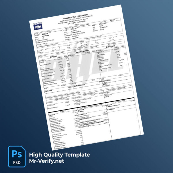 Bharat-Heavy-Electricals-Limited-payslip-word-and-pdf-template-mrverify Bharat Heavy Electricals Limited payslip word and pdf template