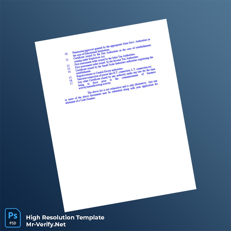 Business%20Registration%20Certificate%20Template%20in%20Word%20and%20PDF%20formats-page4 Editable Business Registration Certificate Template in Word and PDF formats page 4 Preview