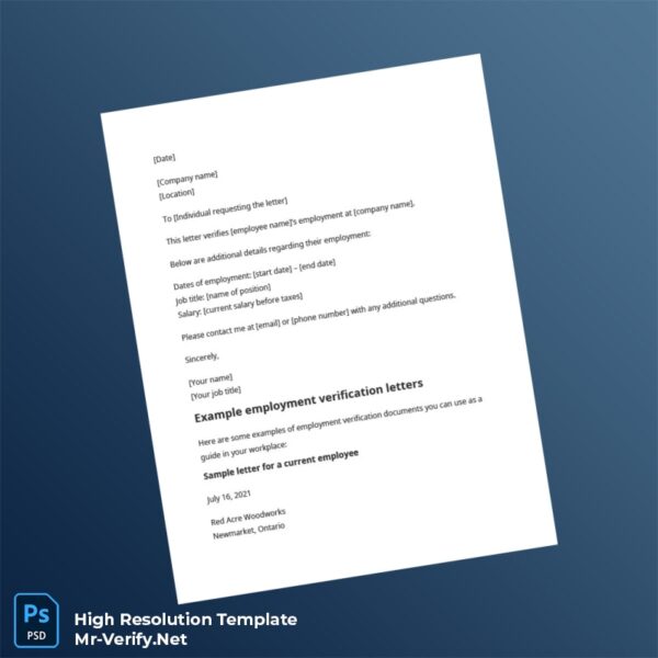 Canada%20Red%20Acre%20Woodworks%20Employment%20Verification%20Letter%20Template%20in%20Word%20and%20PDF%20formats Editable Canada Red Acre Woodworks Employment Verification Letter Word and Pdf Template Preview - Mac Doc