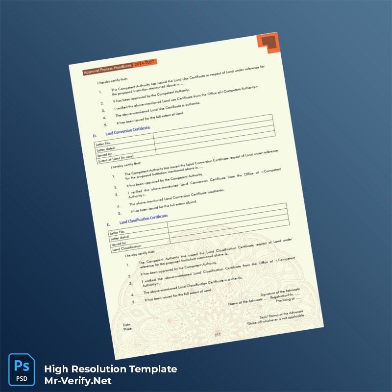 Certificate%20of%20an%20Advocate%20Registration%20Certificate%20Template%20in%20Word%20and%20PDF%20formats-page2 Editable Certificate of an Advocate Registration Certificate Template in Word and PDF formats page 2 Preview - Mac Doc