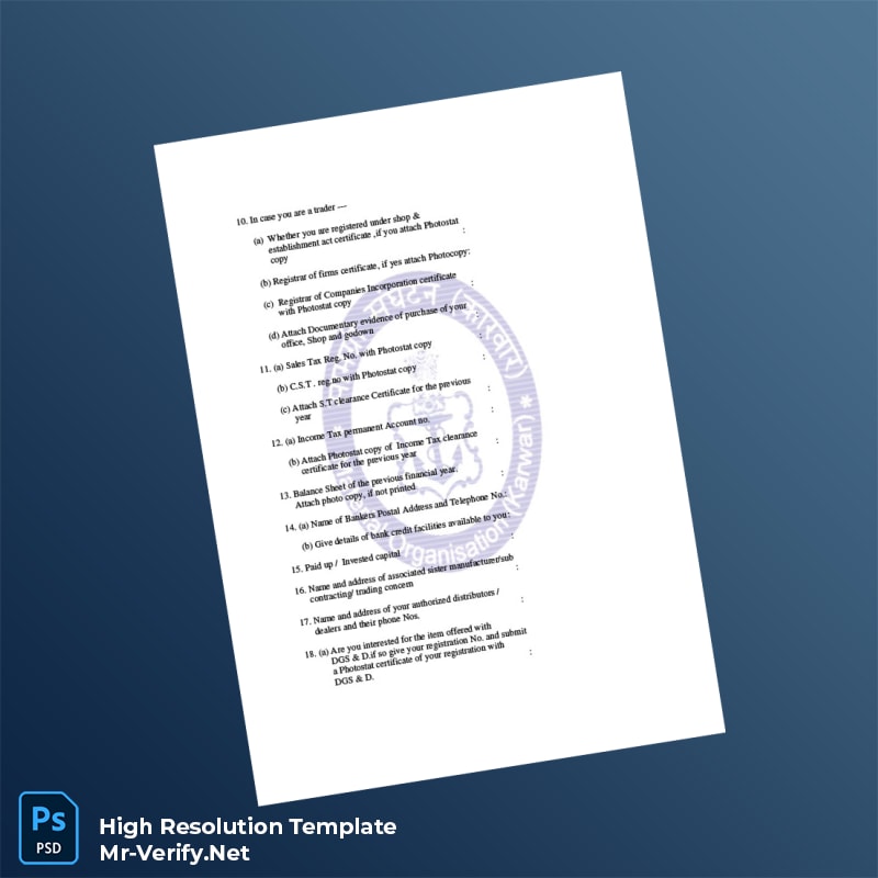 Country%20Controller%20of%20Procurement%20Vendor%20Registration%20Form%20Template%20in%20Word%20and%20PDF%20formats-page2 Editable Country Controller of Procurement Vendor Registration Form Template in Word and PDF formats page 2 Preview - Mac Doc