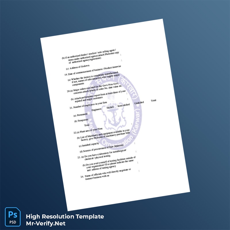 Country%20Controller%20of%20Procurement%20Vendor%20Registration%20Form%20Template%20in%20Word%20and%20PDF%20formats-page3 Editable Country Controller of Procurement Vendor Registration Form Template in Word and PDF formats page 3 Preview - Mac Doc