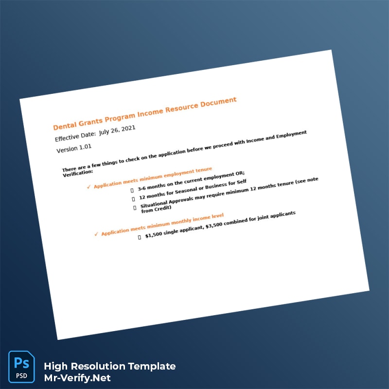 Dental%20Grants%20Program%20Employment%20Verification%20Letter%20Template%20in%20Word%20and%20PDF%20formats Editable Dental Grants Program Employment Verification Letter Word and Pdf Template Preview - Mac Doc