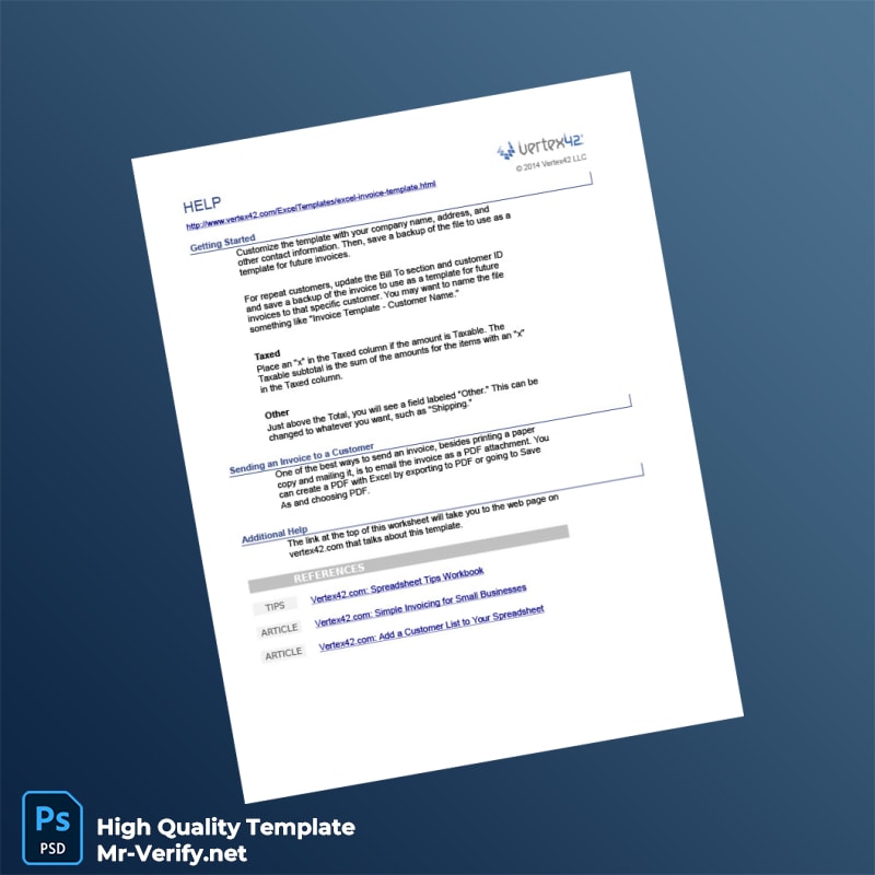 Editable Invoice Template in Word and PDF formats page 3 Editable Invoice Template in Word and PDF formats page 3