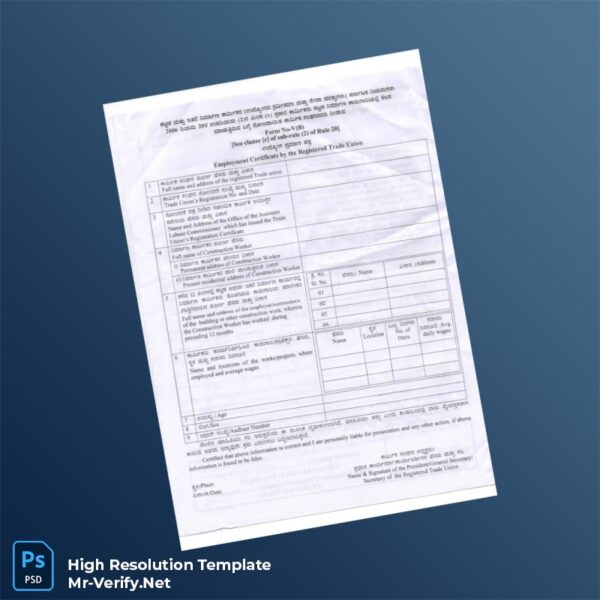 Employment%20Certificate%20Template%20by%20the%20Registration%20Trade%20Union%20in%20Word%20and%20PDF%20formats Editable Employment Certificate Template by the Registration Trade Union in Word and PDF formats Preview