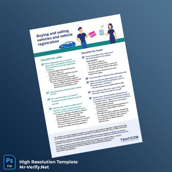 Finland%20Traficom%20Vehicle%20Registration%20Sale%20Guide%20Template%20in%20Word%20and%20PDF%20formats Editable Finland Traficom Vehicle Registration Sale Guide Word and Pdf Template Preview