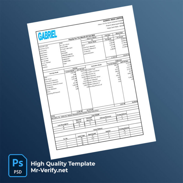Gabriel-India-Limited-payslip-word-and-pdf-template-mrverify Gabriel India Limited payslip word and pdf template