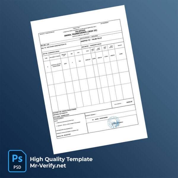 India-Anmol-Transformer-Editable-Tax-Invoice-Template-in-Word-and-PDF-formats-mrverify India Anmol Transformer Editable Tax Invoice Template in Word and PDF formats
