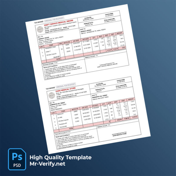 India-Swift-Service-Medical-Indore-Editable-Tax-Invoice-Template-in-Word-and-PDF-formats-mrverify India Swift Service Medical Indore Editable Tax Invoice Template in Word and PDF formats