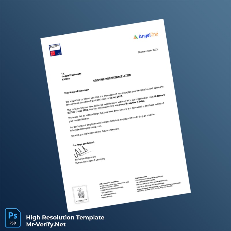 India%20Angel%20One%20Limited%20Employment%20Verification%20Letter%20Template%20in%20Word%20and%20PDF%20formats Editable India Angel One Limited Employment Verification Letter Word and Pdf Template Preview - Mac Doc