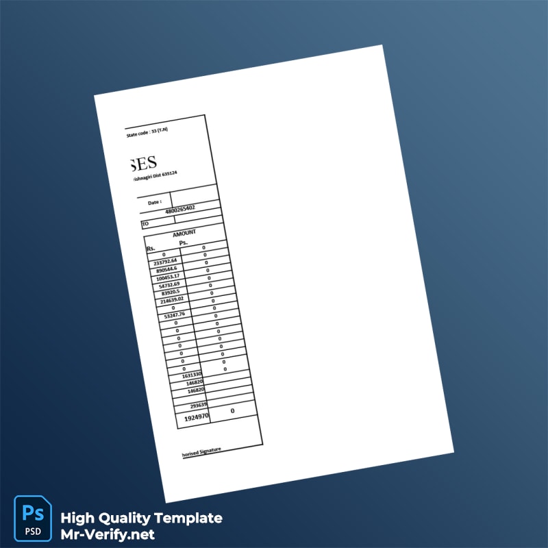 India Anusha Enterprises Invoice Template in Word and PDF formats page 2 India Anusha Enterprises Invoice Template in Word and PDF formats page 2