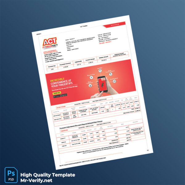 India Atria Convergence Technologies Private Limited Invoice Template in Word and PDF formats India Atria Convergence Technologies Private Limited Invoice Template in Word and PDF formats