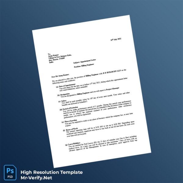 India%20B%20D%20Bulldon%20LLP%20Employment%20Verification%20Letter%20Template%20in%20Word%20and%20PDF%20formats Editable India B D Bulldon LLP Employment Verification Letter Word and Pdf Template Preview - Mac Doc