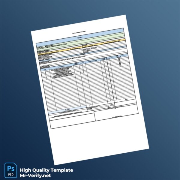 India Bharat Kumar Invoice Template in Word and PDF formats India Bharat Kumar Invoice Template in Word and PDF formats