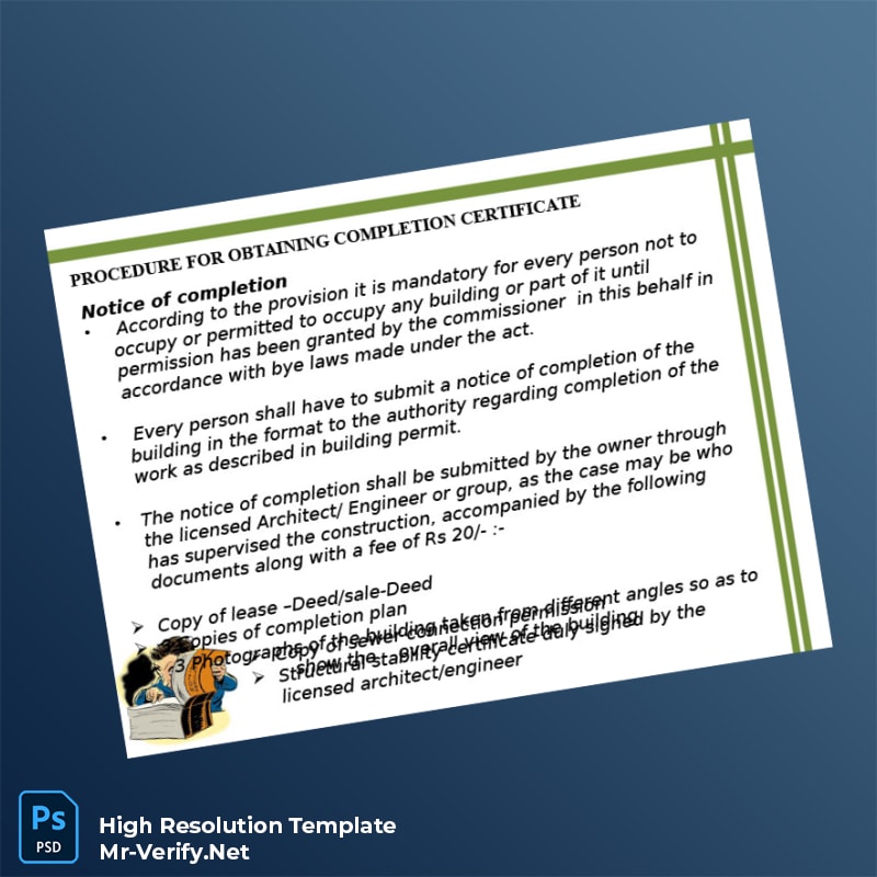 India%20Building%20Completion%20Certificate%20Template%20in%20Word%20and%20PDF%20formats-page2 Editable India Building Completion Certificate Template in Word and PDF formats page 2 Preview - Mac Doc