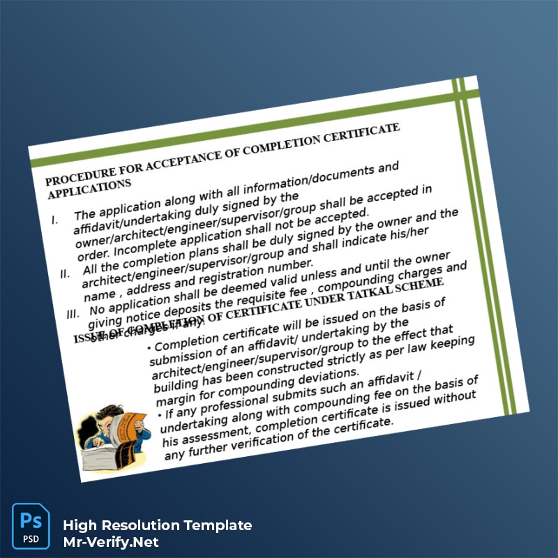 India%20Building%20Completion%20Certificate%20Template%20in%20Word%20and%20PDF%20formats-page5 Editable India Building Completion Certificate Template in Word and PDF formats page 5 Preview - Mac Doc