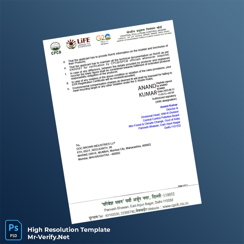 India%20CPCB%20EPR%20Registration%20Certificate%20Template%20in%20Word%20and%20PDF%20formats-page4 Editable India CPCB EPR Registration Certificate Template in Word and PDF formats page 4 Preview - Mac Doc