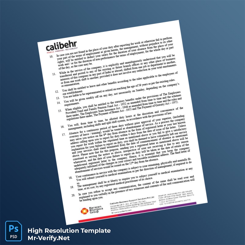India%20Calibehr%20Business%20Support%20Services%20Pvt%20Ltd%20Employment%20Verification%20Letter%20Template%20in%20Word%20and%20PDF%20formats-page4 Editable India Calibehr Business Support Services Pvt Ltd Employment Verification Letter Template in Word and PDF formats page 4 Preview - Mac Doc