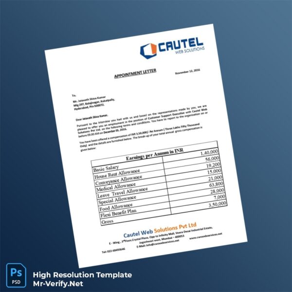 India%20Cautel%20Web%20Solutions%20Pvt%20Ltd%20Employment%20Verification%20Letter%20Template%20in%20Word%20and%20PDF%20formats Editable India Cautel Web Solutions Pvt Ltd Employment Verification Letter Word and Pdf Template Preview - Mac Doc