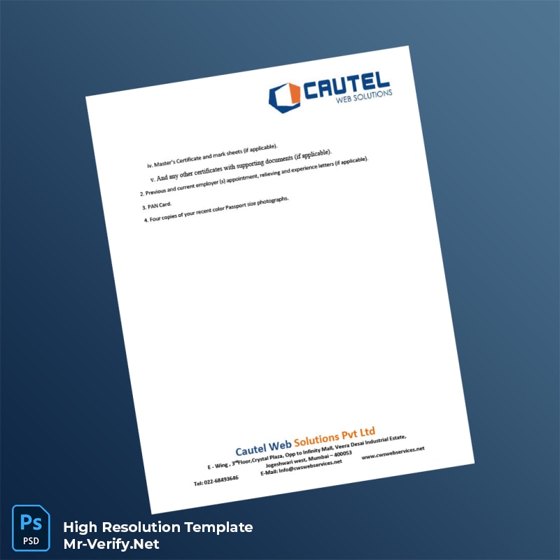 India%20Cautel%20Web%20Solutions%20Pvt%20Ltd%20Employment%20Verification%20Letter%20Template%20in%20Word%20and%20PDF%20formats-page5 Editable India Cautel Web Solutions Pvt Ltd Employment Verification Letter Template in Word and PDF formats page 5 Preview - Mac Doc