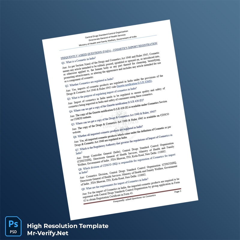 India%20Central%20Drugs%20Standard%20Control%20Organization%20Registration%20Certificate%20Template%20in%20Word%20and%20PDF%20formats-page2 Editable India Central Drugs Standard Control Organization Registration Certificate Template in Word and PDF formats page 2 Preview - Mac Doc