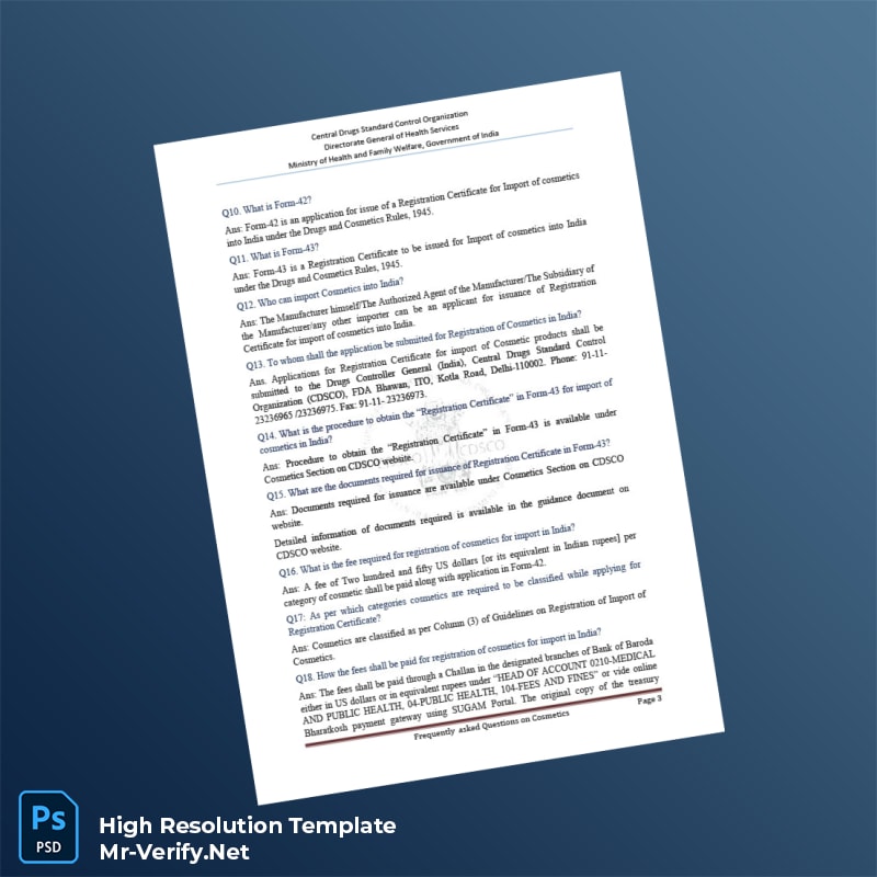 India%20Central%20Drugs%20Standard%20Control%20Organization%20Registration%20Certificate%20Template%20in%20Word%20and%20PDF%20formats-page3 Editable India Central Drugs Standard Control Organization Registration Certificate Template in Word and PDF formats page 3 Preview - Mac Doc