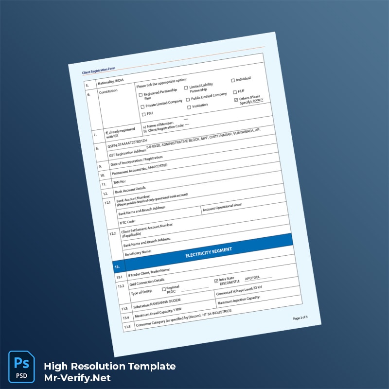 India%20Client%20Registration%20Form%20Template%20in%20Word%20and%20PDF%20formats-page2 Editable India Client Registration Form Template in Word and PDF formats page 2 Preview - Mac Doc