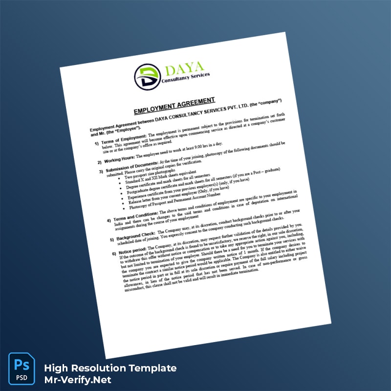 India%20Daya%20Consultancy%20Services%20Pvt%20Ltd%20Offer%20Letter%20Template%20in%20Word%20and%20PDF%20formats-page2 Editable India Daya Consultancy Services Pvt Ltd Offer Letter Template in Word and PDF formats page 2 Preview - Mac Doc