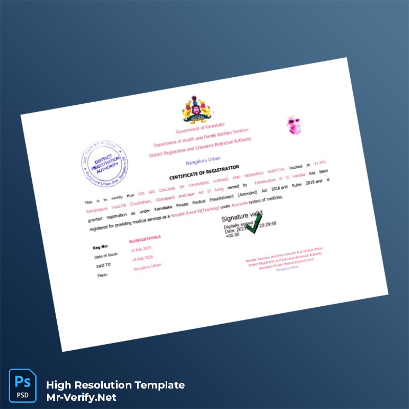 India%20District%20Registration%20Authority%20Editable%20Hospital%20Registration%20Certificate%20Template%20in%20Word%20and%20PDF%20formats Editable India District Registration Authority Editable Hospital Registration Certificate Word and Pdf Template Preview