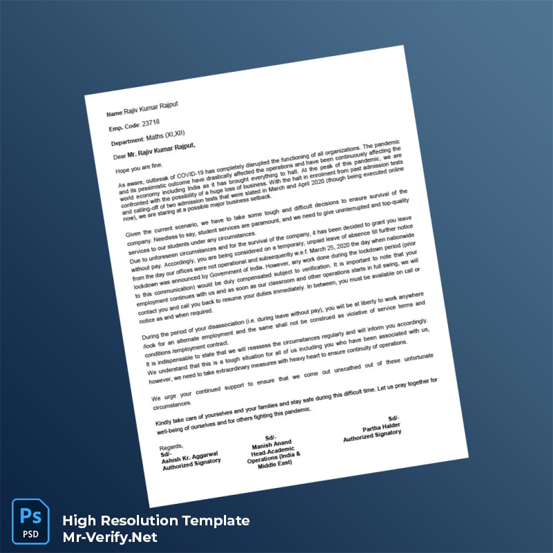 India%20Educational%20Institution%20Employment%20Verification%20Letter%20Template%20in%20Word%20and%20PDF%20formats Editable India Educational Institution Employment Verification Letter Word and Pdf Template Preview - Mac Doc