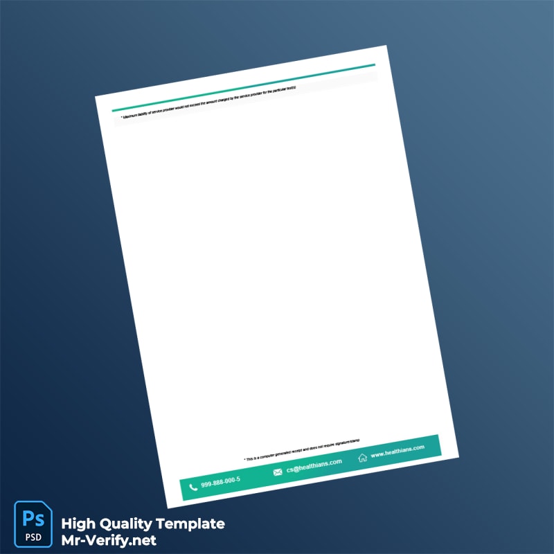 India Expedient Healthcare Marketing Pvt Ltd Invoice Template in Word and PDF formats page 2 India Expedient Healthcare Marketing Pvt Ltd Invoice Template in Word and PDF formats page 2