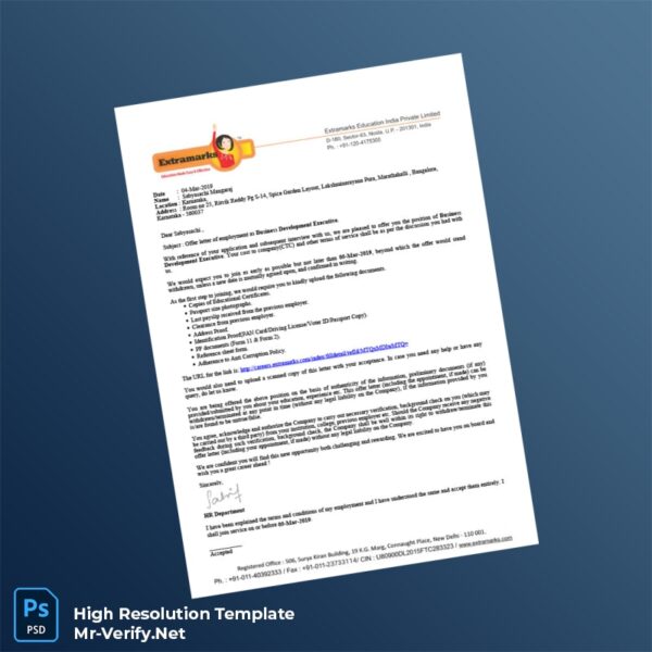 India%20Extraditions%20Education%20India%20Private%20Limited%20Employment%20Verification%20Letter%20Template%20in%20Word%20and%20PDF%20formats Editable India Extraditions Education India Private Limited Employment Verification Letter Word and Pdf Template Preview - Mac Doc